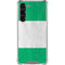 Nigeria Flag Distressed Galaxy S23 Plus Clear Case